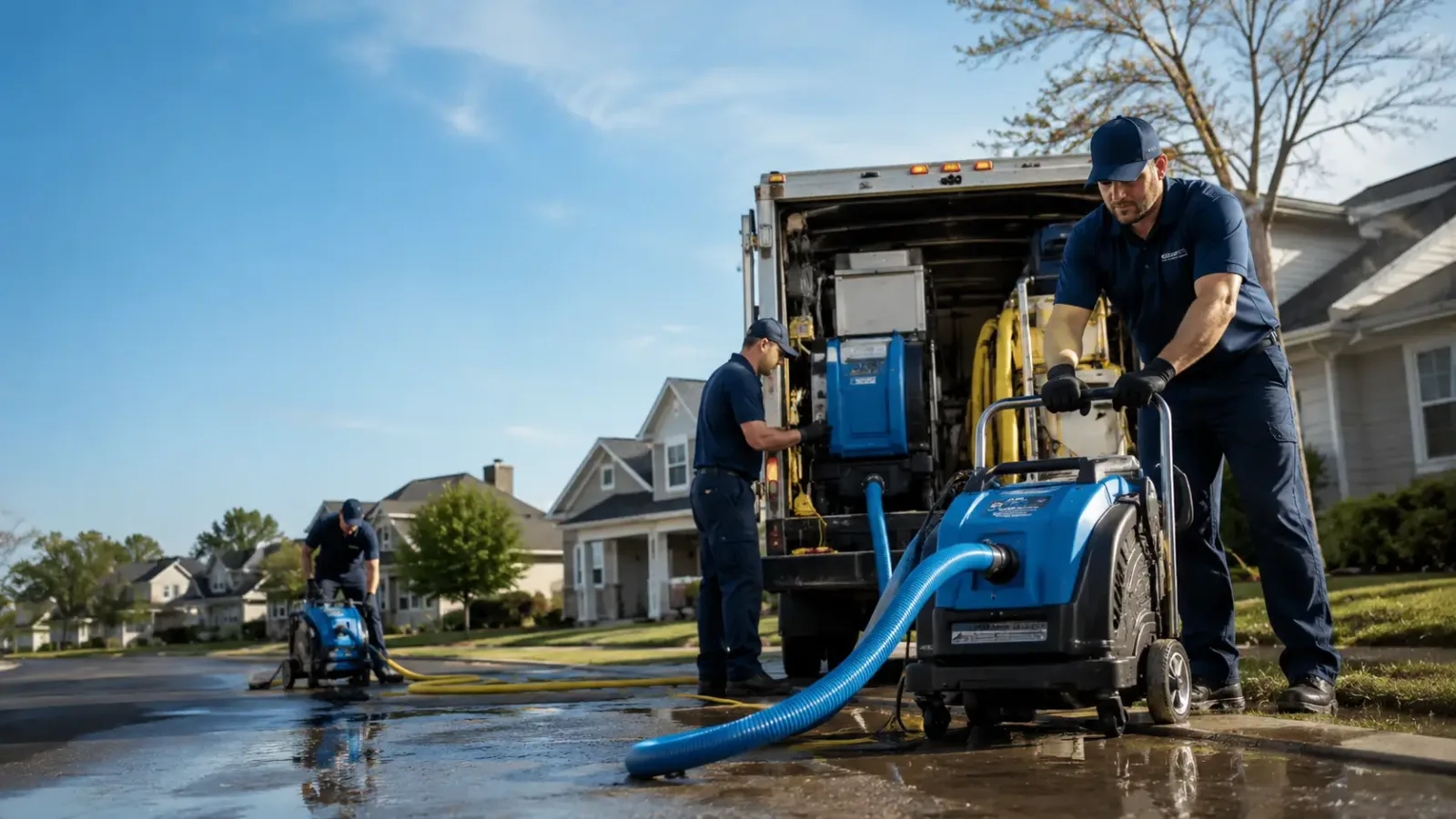 Flood Damage Cleanup in Layland, WV